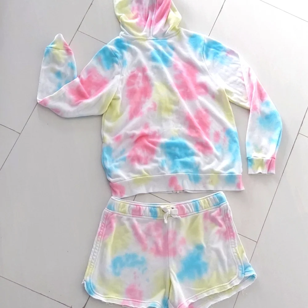 Girl's Tie Dye Loungewear Set - Picture 6 of 6